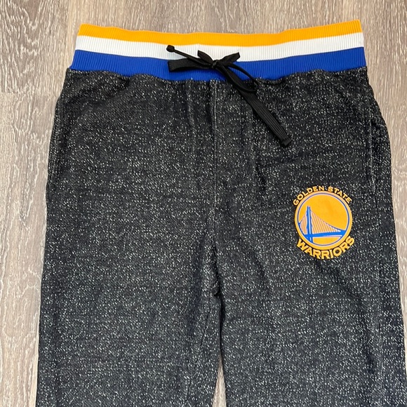 Golden State Warriors NBA Basketball Warmup Jogger Sweatpants Medium - Picture 3 of 12